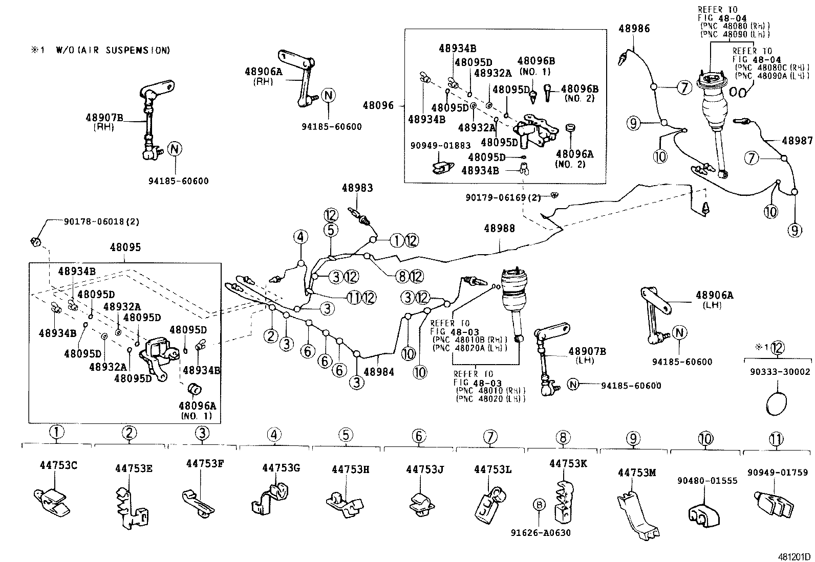 48932-30010 PLATE, HEIGHT CONTROL TUBE product image