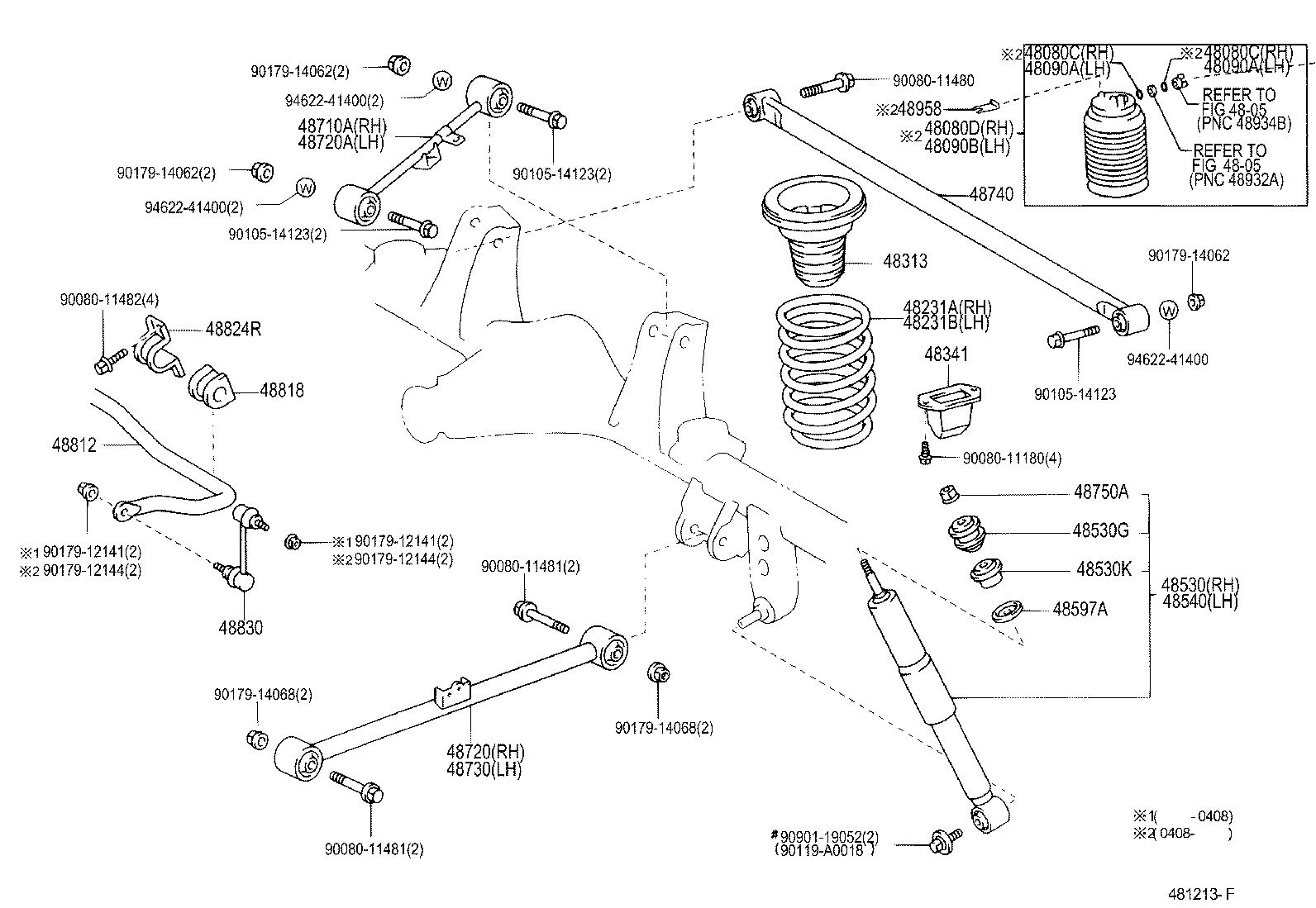 48507-34011 CUSHION, REAR SHOCK ABSORBER, NO.2 product image