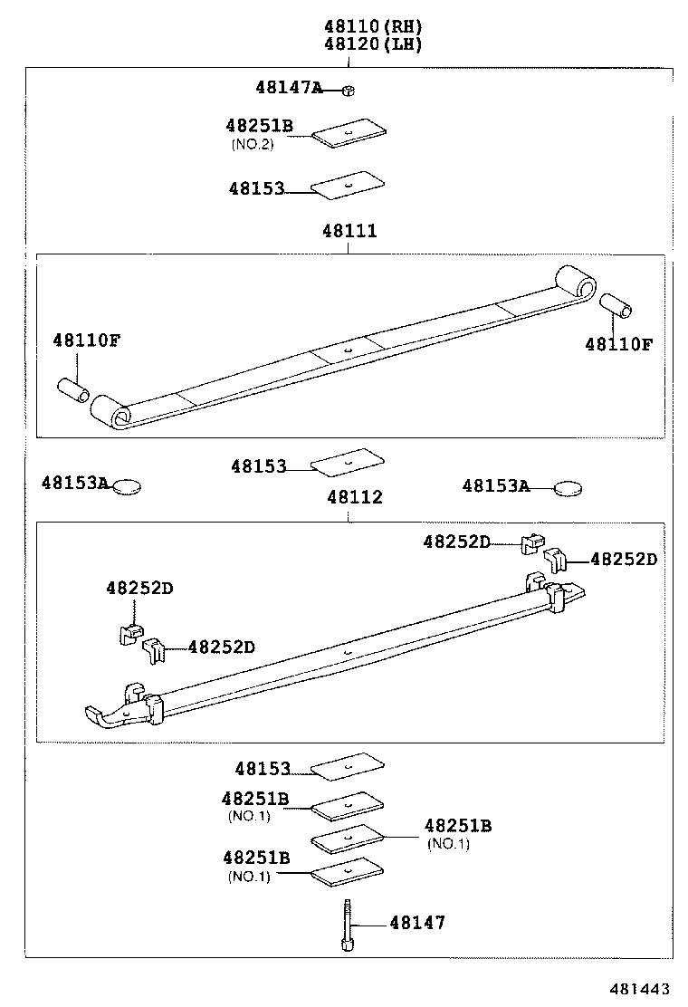 48511-89215 ABSORBER ASSY, SHOCK, FRONT RH product image