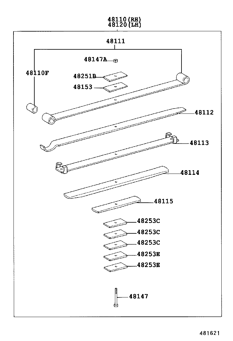 48511-89215 ABSORBER ASSY, SHOCK, FRONT RH product image