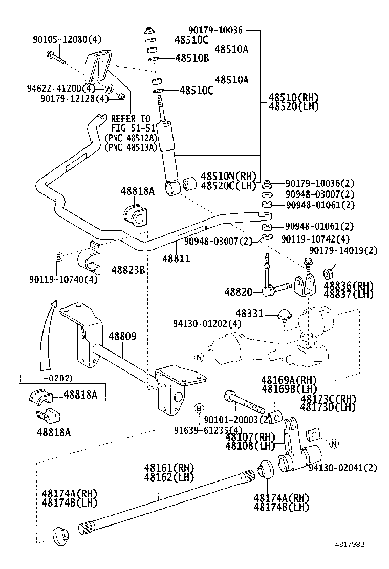 48101-37850 LEAF, FRONT SPRING, NO.1 product image