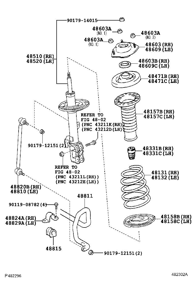 48131-33B30 SPRING, FRONT COIL, RH product image