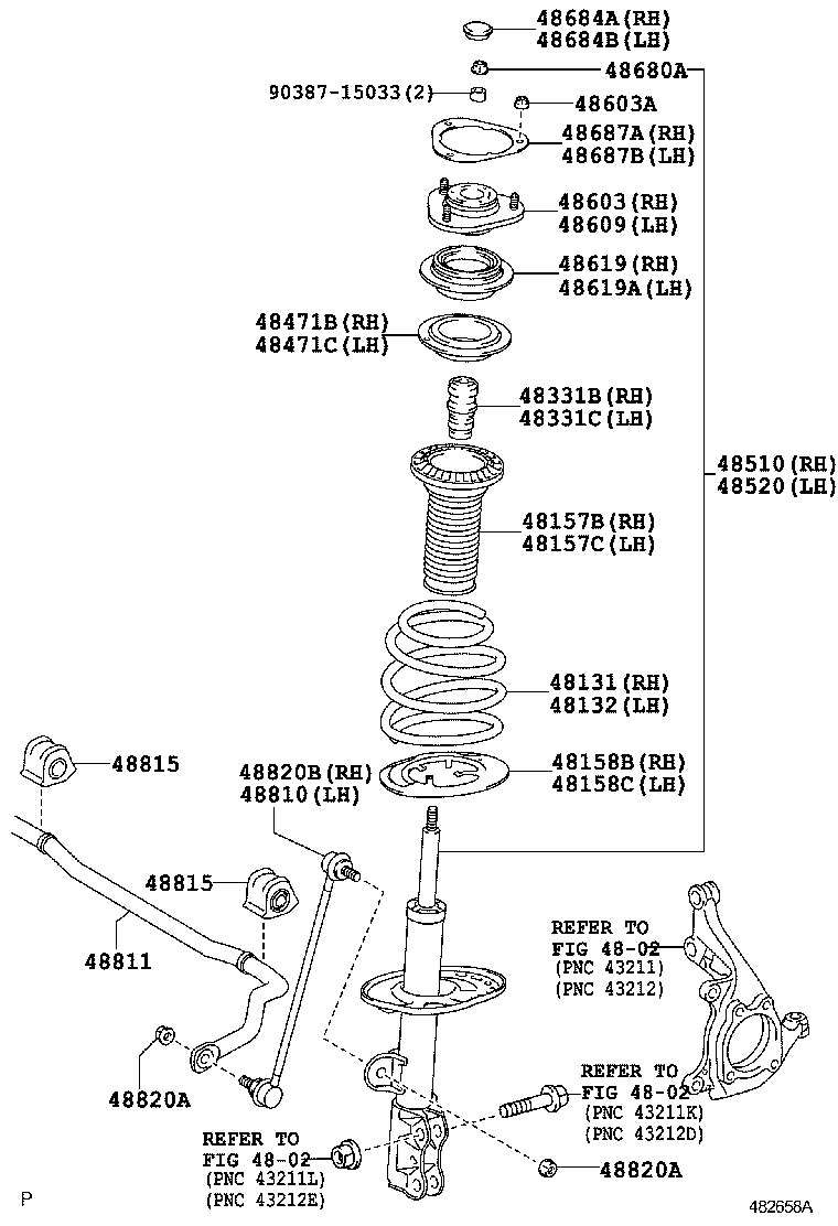 48131-72010 SPRING, FRONT COIL, RH product image