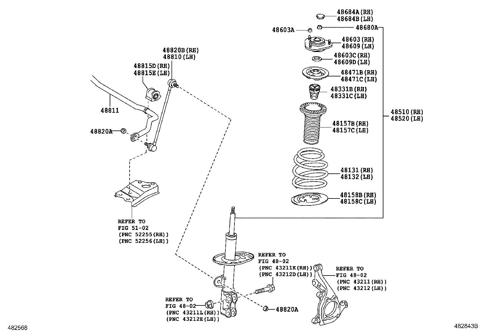 48131-02J20 SPRING, FRONT COIL, RH product image
