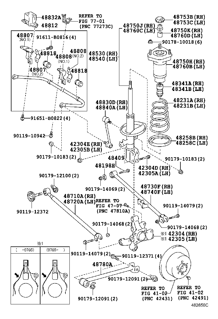 48818-48021 BUSH, STABILIZER, REAR product image