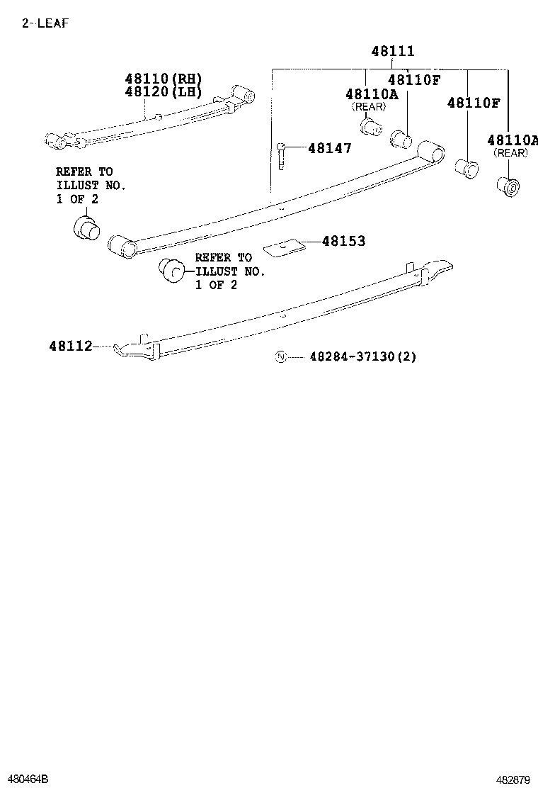 48511-80017 ABSORBER ASSY, SHOCK, FRONT RH product image