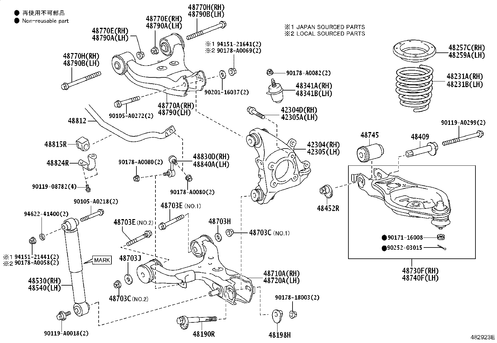 48815-06080 BUSH, STABILIZER(FOR REAR) product image