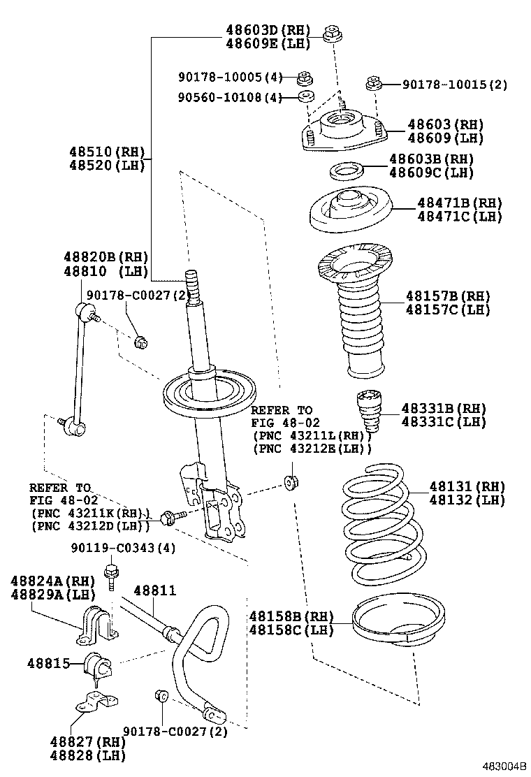 48157-0E020 INSULATOR, FRONT COIL SPRING, UPPER RH product image