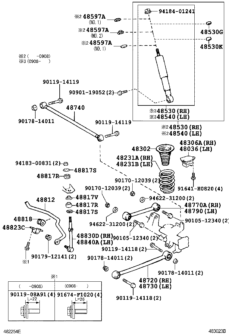 48815-16160 BUSH, STABILIZER, REAR product image