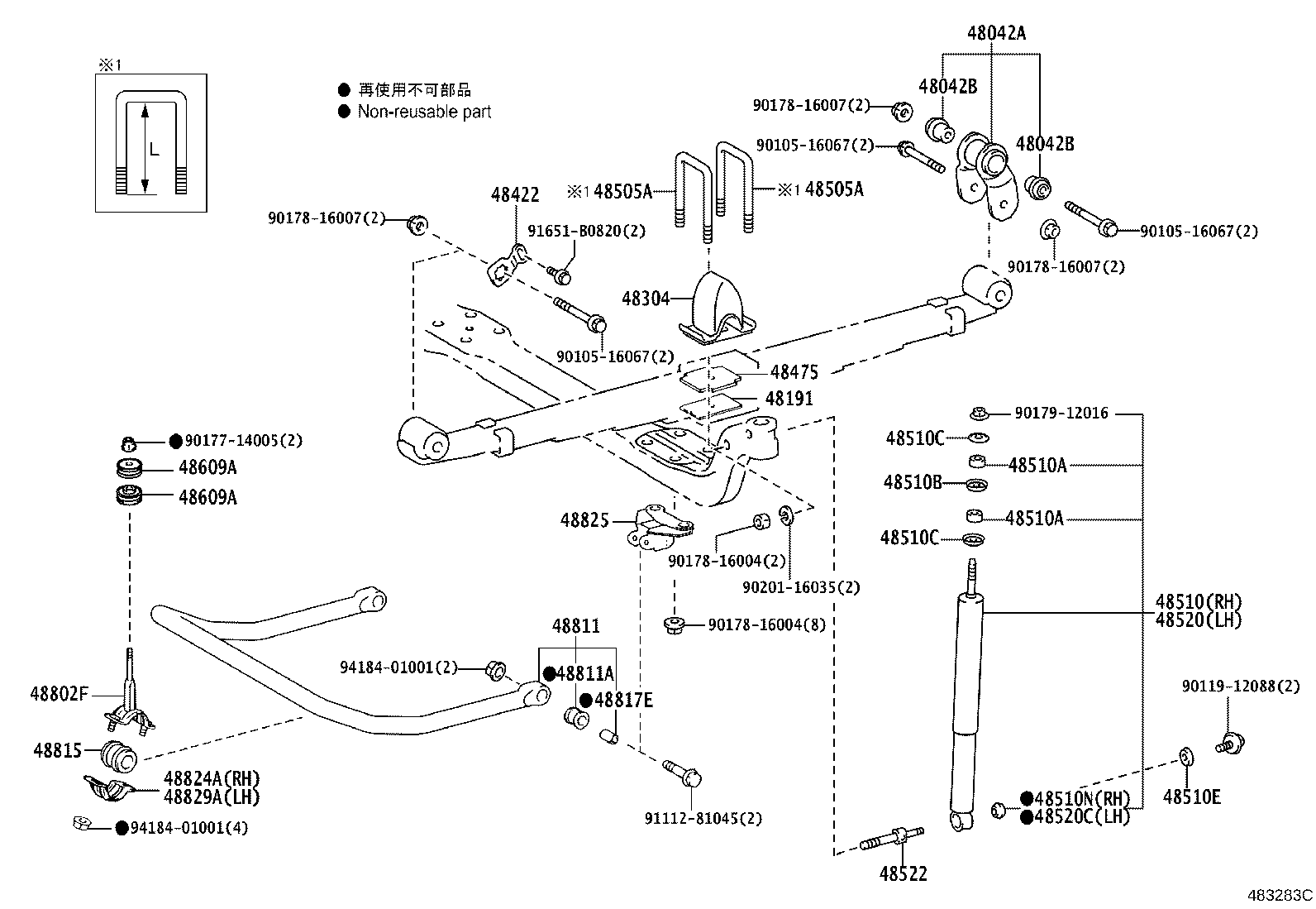 48131-37180 SPRING, FRONT COIL, RH product image