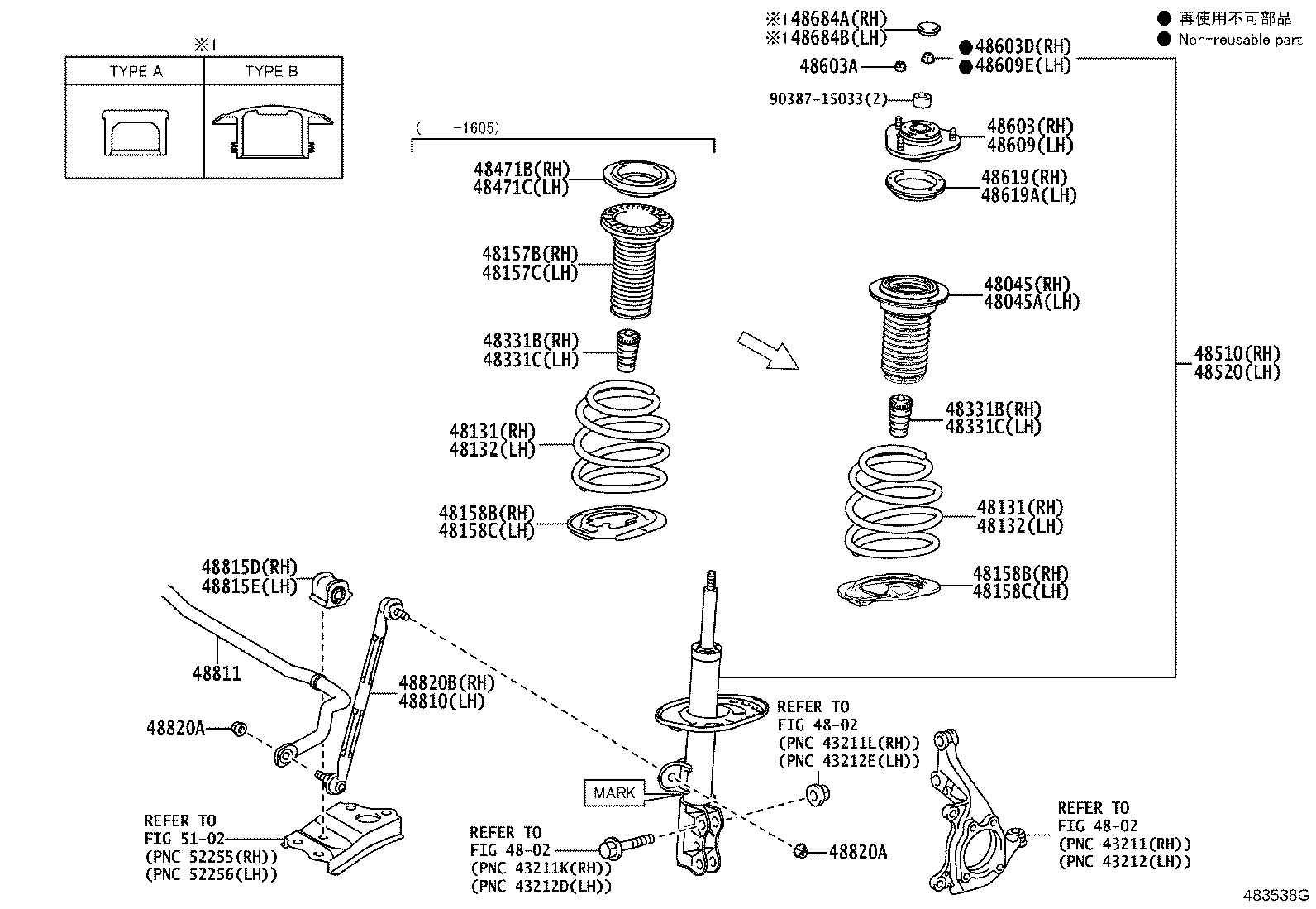 48131-47280 SPRING, FRONT COIL, RH product image