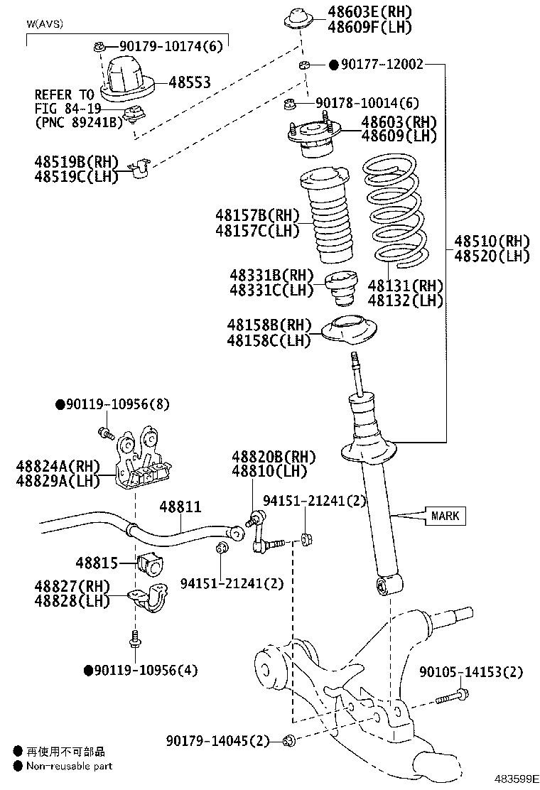 48131-22A91 SPRING, FRONT COIL, RH product image