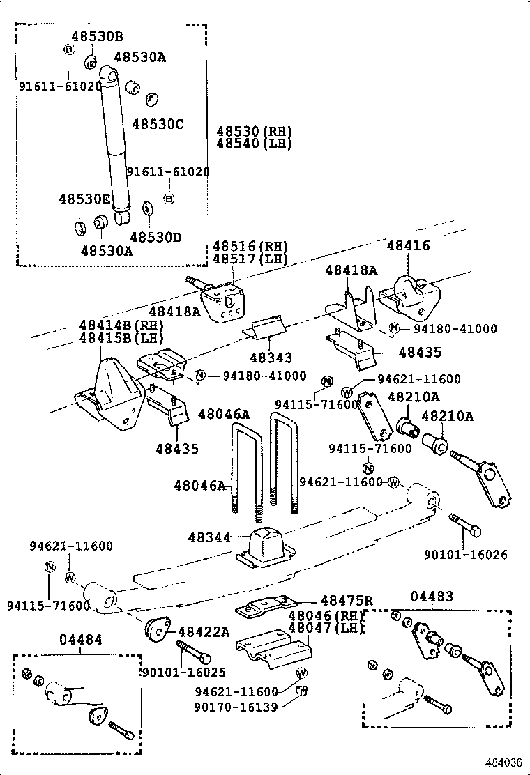 48202-3B200 LEAF, REAR SPRING, NO.3 product image