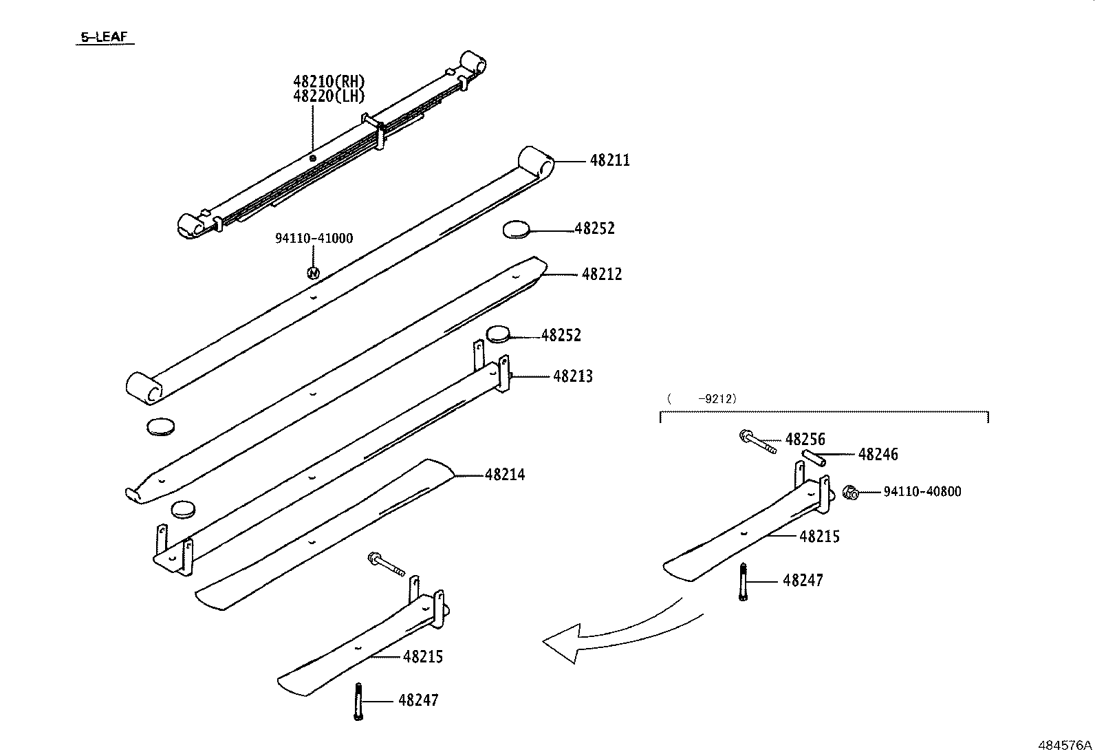48231-35100 SPRING, COIL, REAR product image