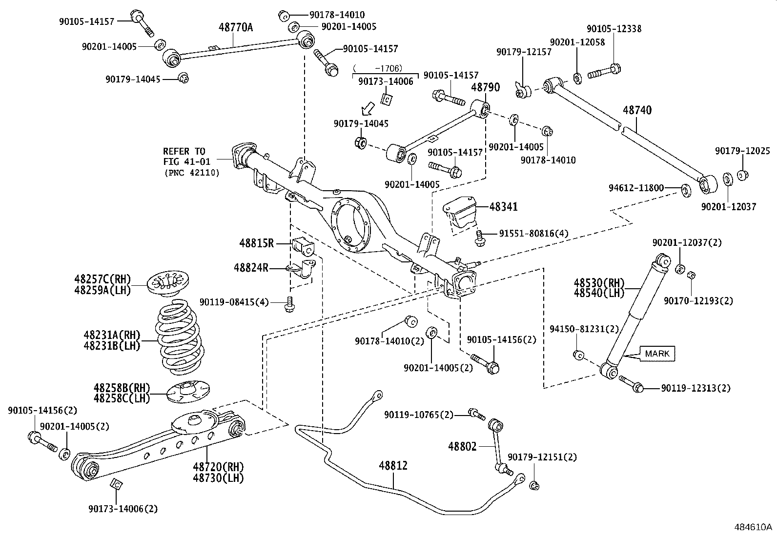48258-52040 INSULATOR, REAR COIL SPRING, LOWER RH product image