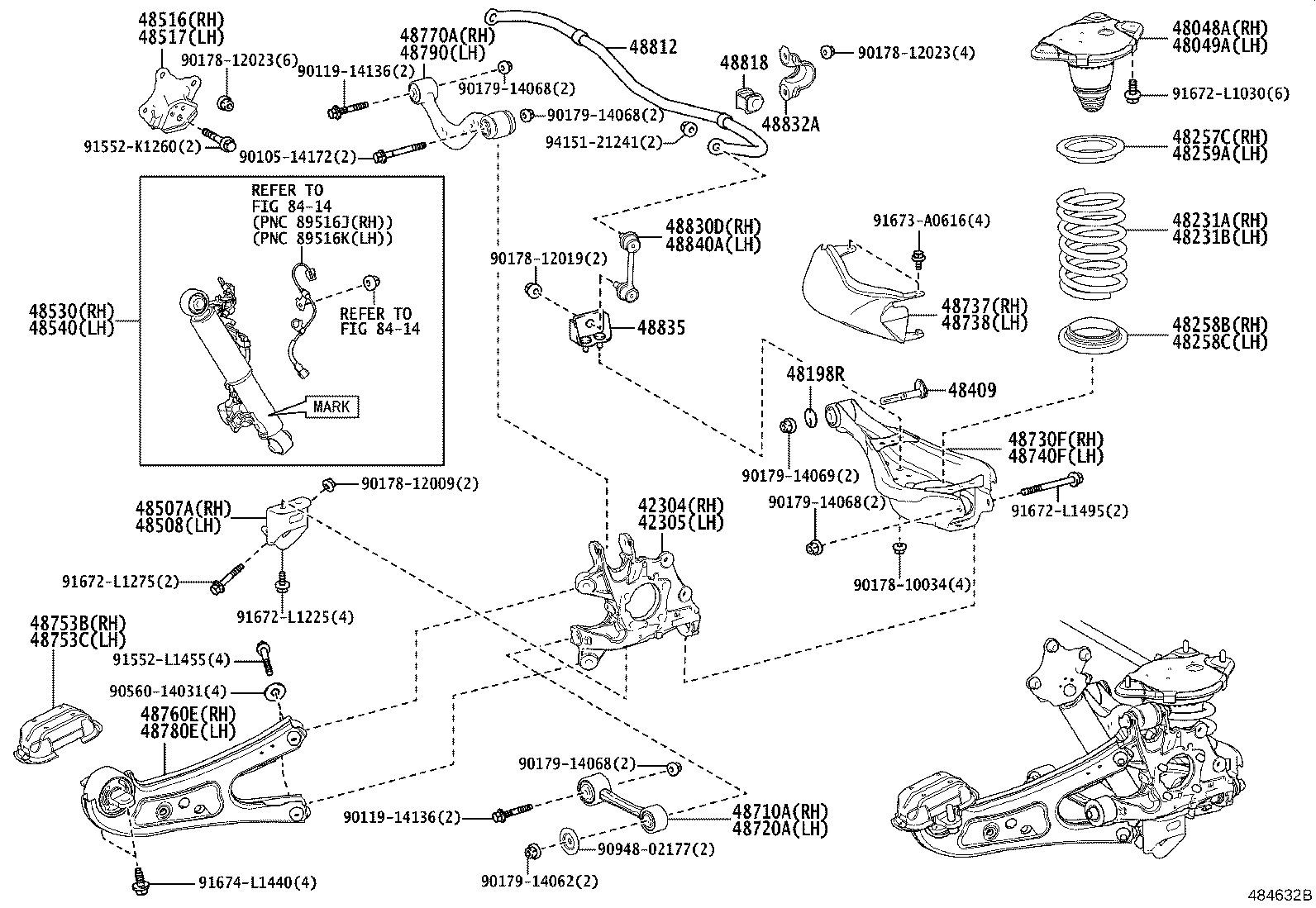 48231-48712 SPRING, COIL, REAR RH product image