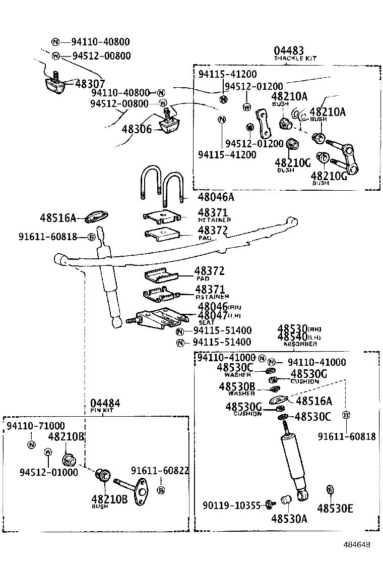 48231-30650 SPRING, COIL, REAR product image