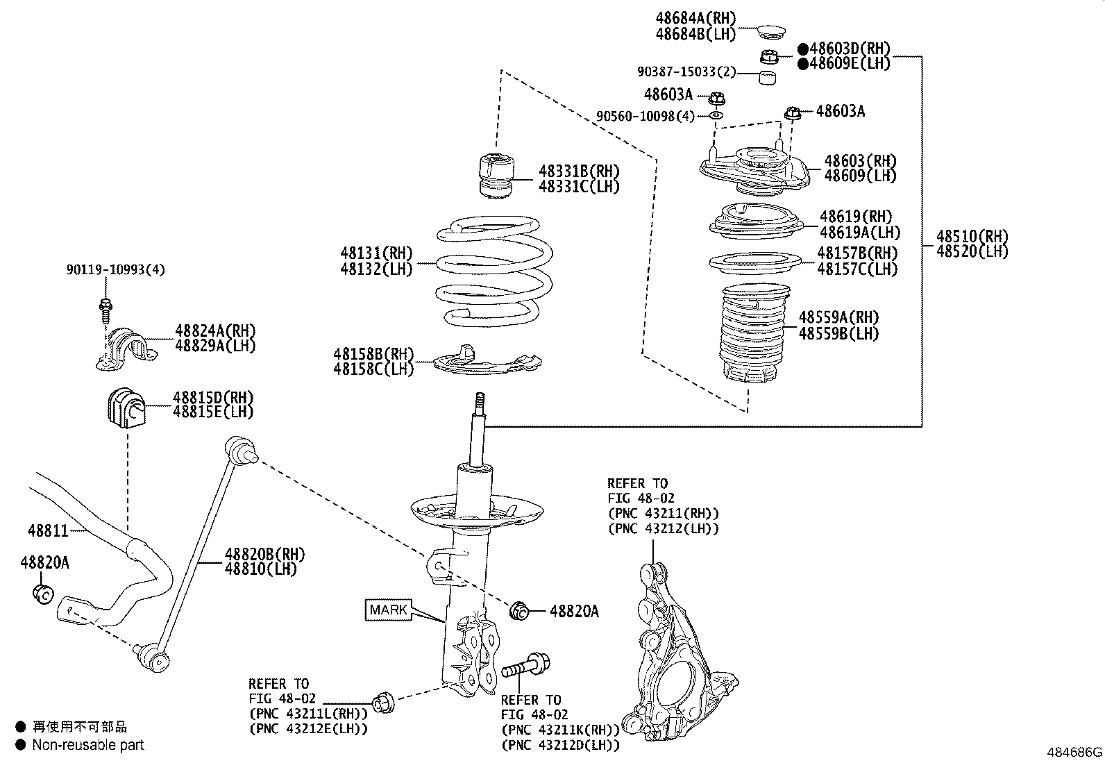 48131-12L60 SPRING, FRONT COIL, RH product image