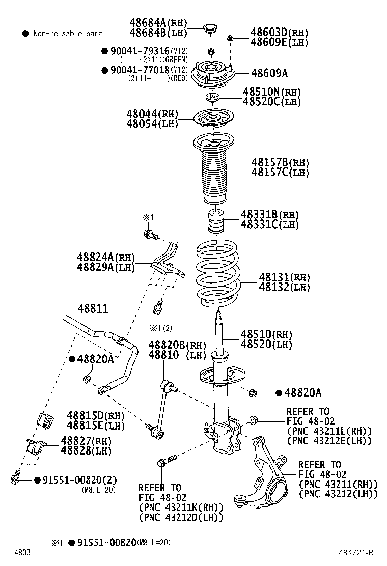 48331-BZ180 BUMPER, FRONT SPRING, RH product image