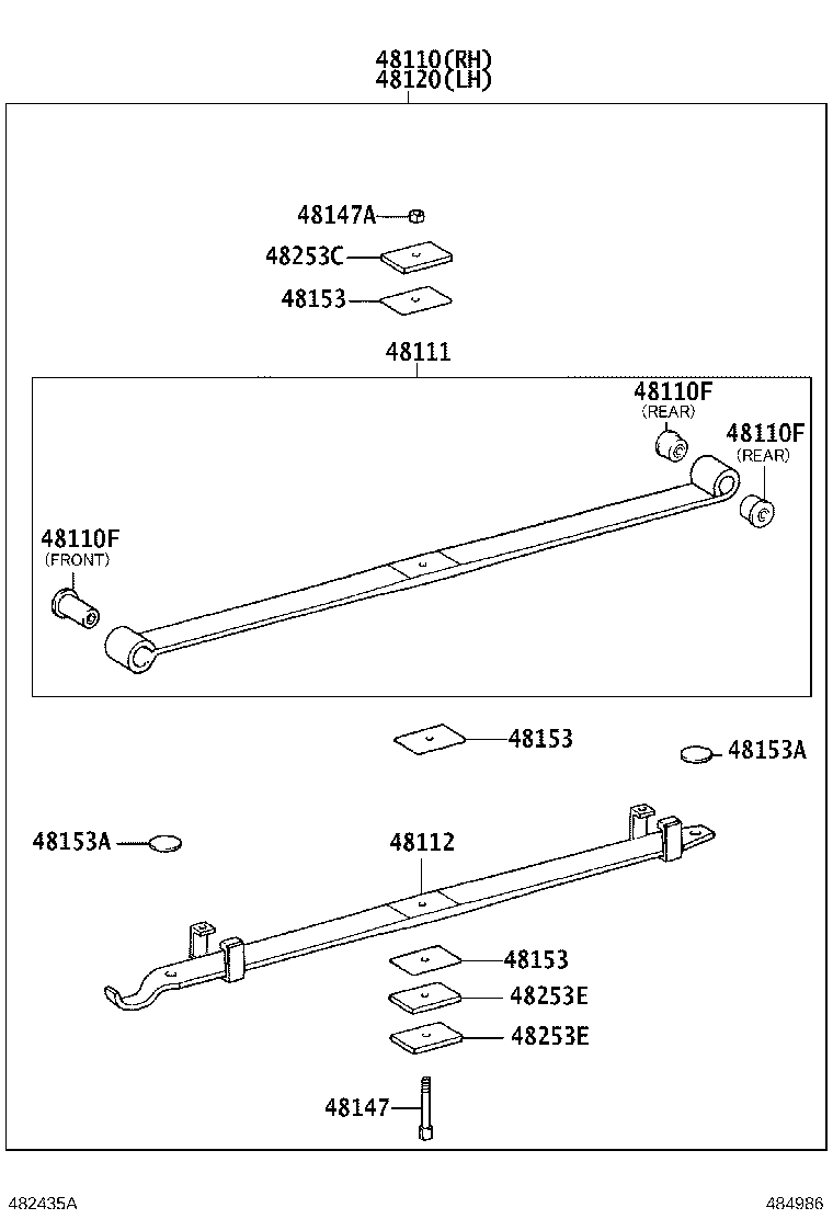 48131-37180 SPRING, FRONT COIL, RH product image