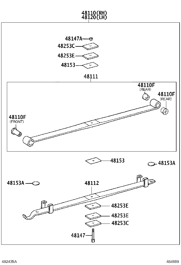 48131-37180 SPRING, FRONT COIL, RH product image