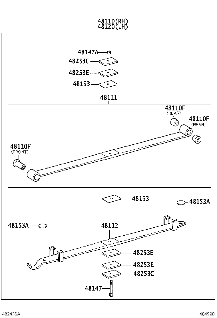 48131-37180 SPRING, FRONT COIL, RH product image