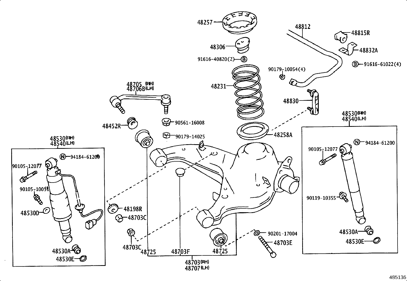 48231-30650 SPRING, COIL, REAR product image