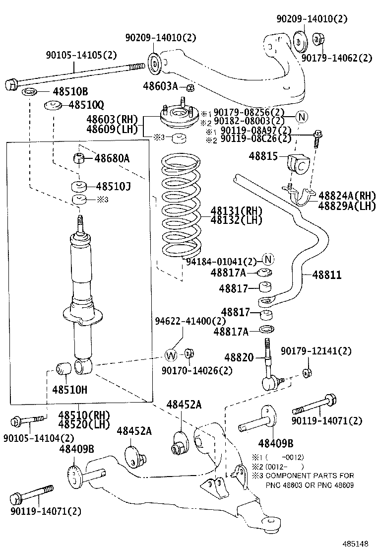 48131-6B030 SPRING, FRONT COIL, RH product image