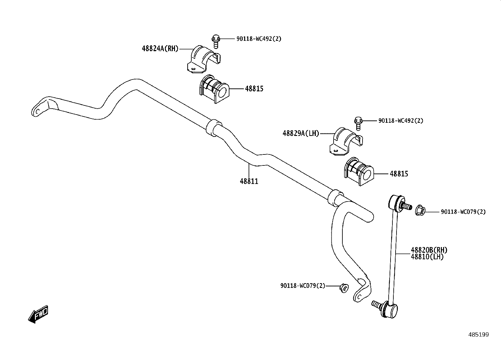 48559-WC003 INSULATOR, FRONT COIL SPRING, UPPER RH product image