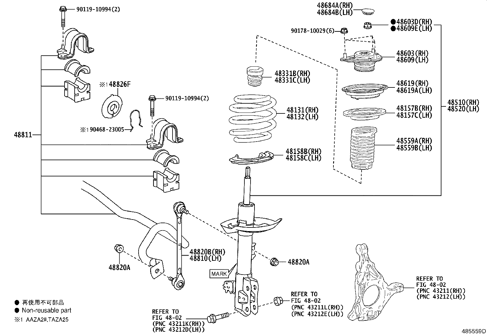 48131-78180 SPRING, FRONT COIL, RH product image