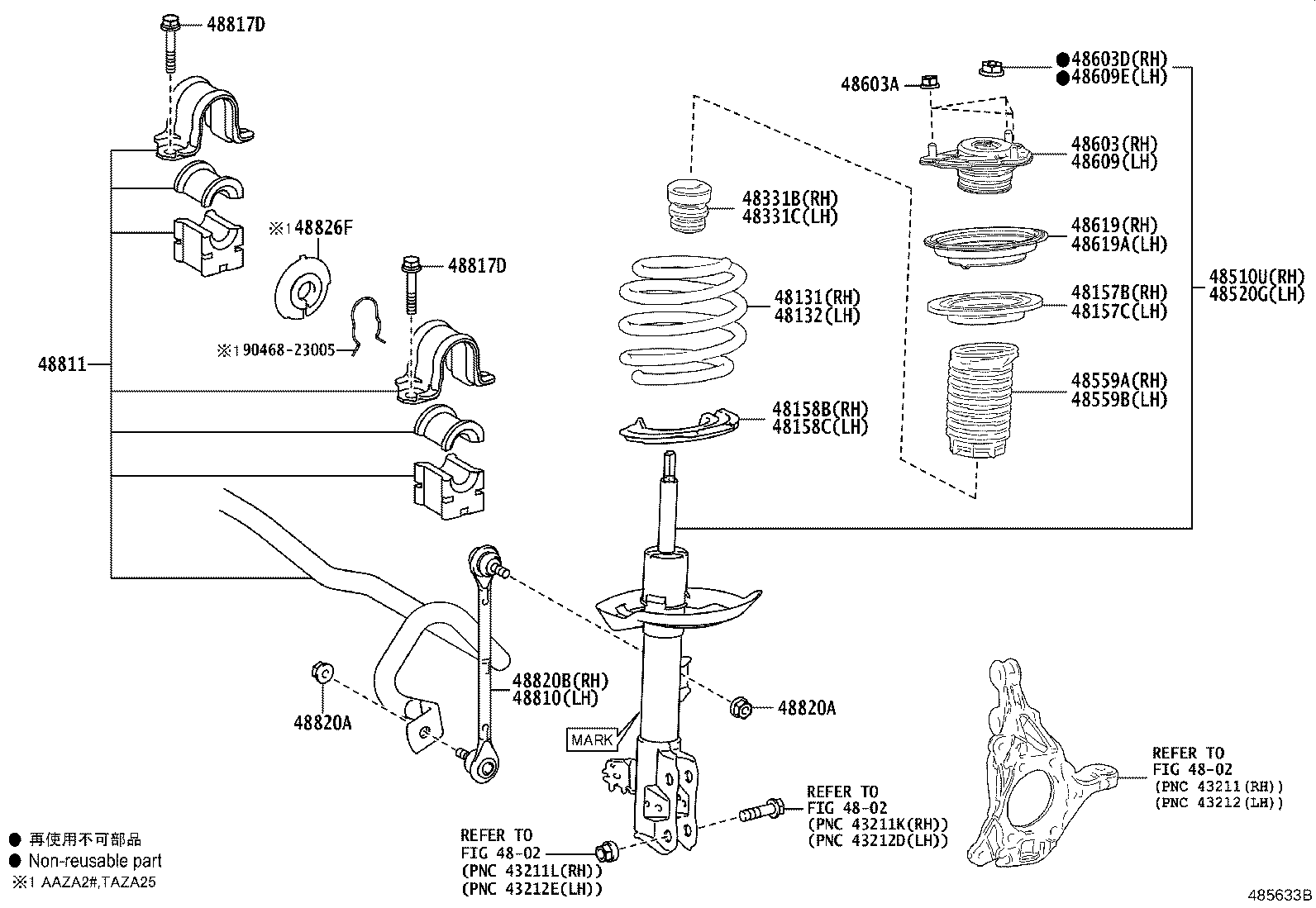 48131-F6040 SPRING, FRONT COIL, RH product image