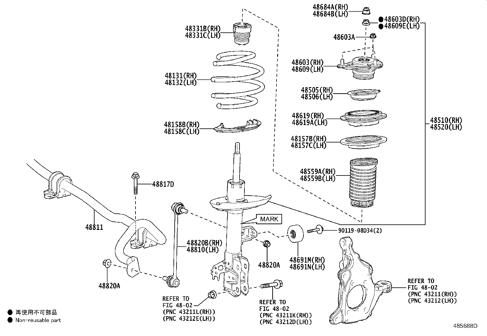 48131-30G40 SPRING, FRONT COIL, RH product image