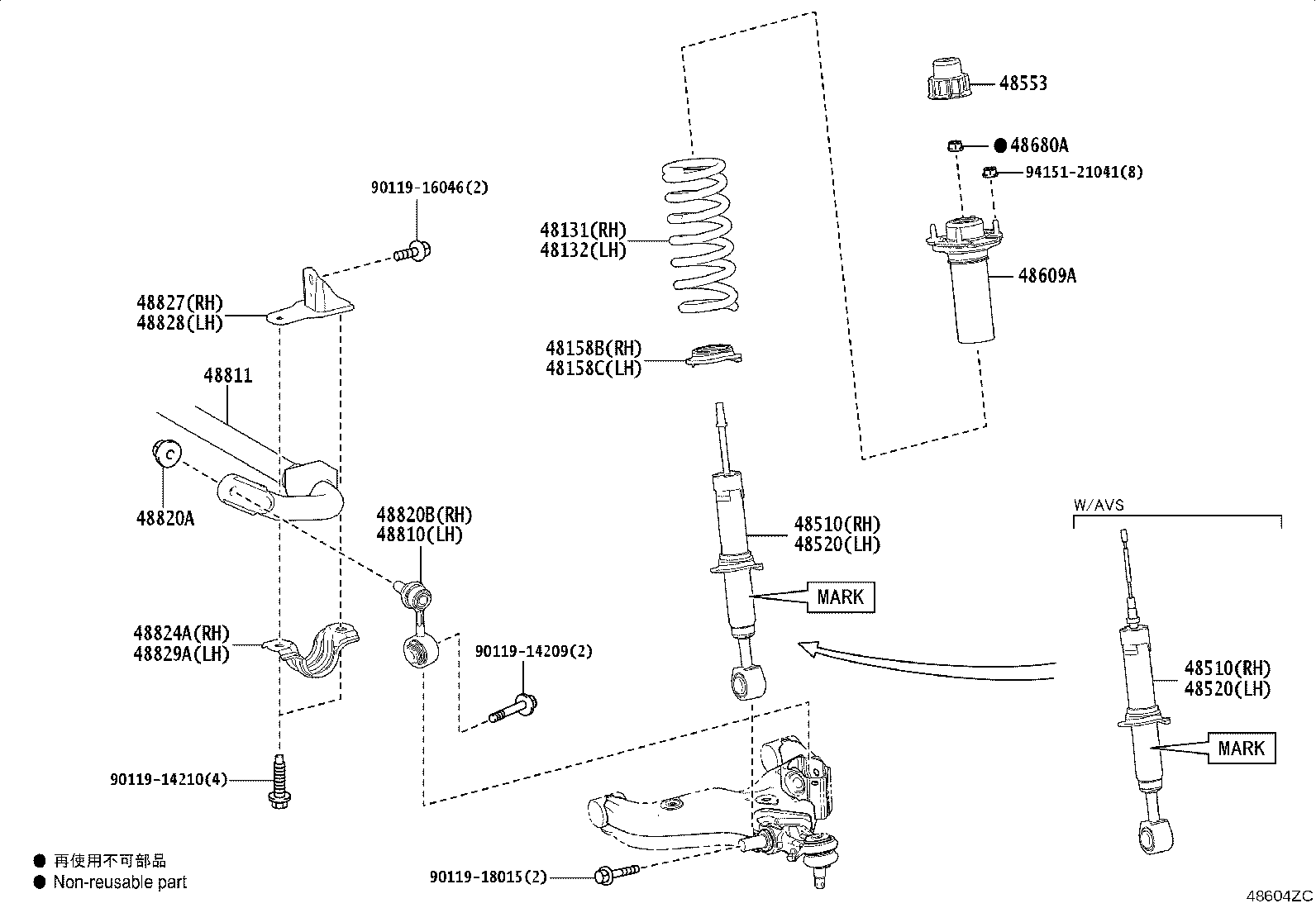 48005-60030 Toyota Reference Part product image