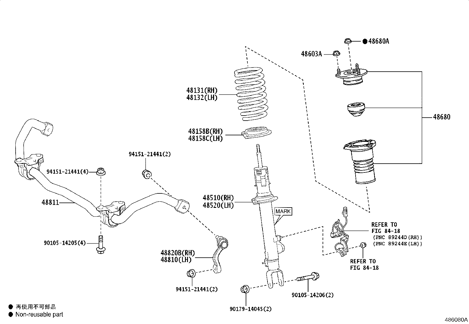 48131-30G70 SPRING, FRONT COIL, RH product image