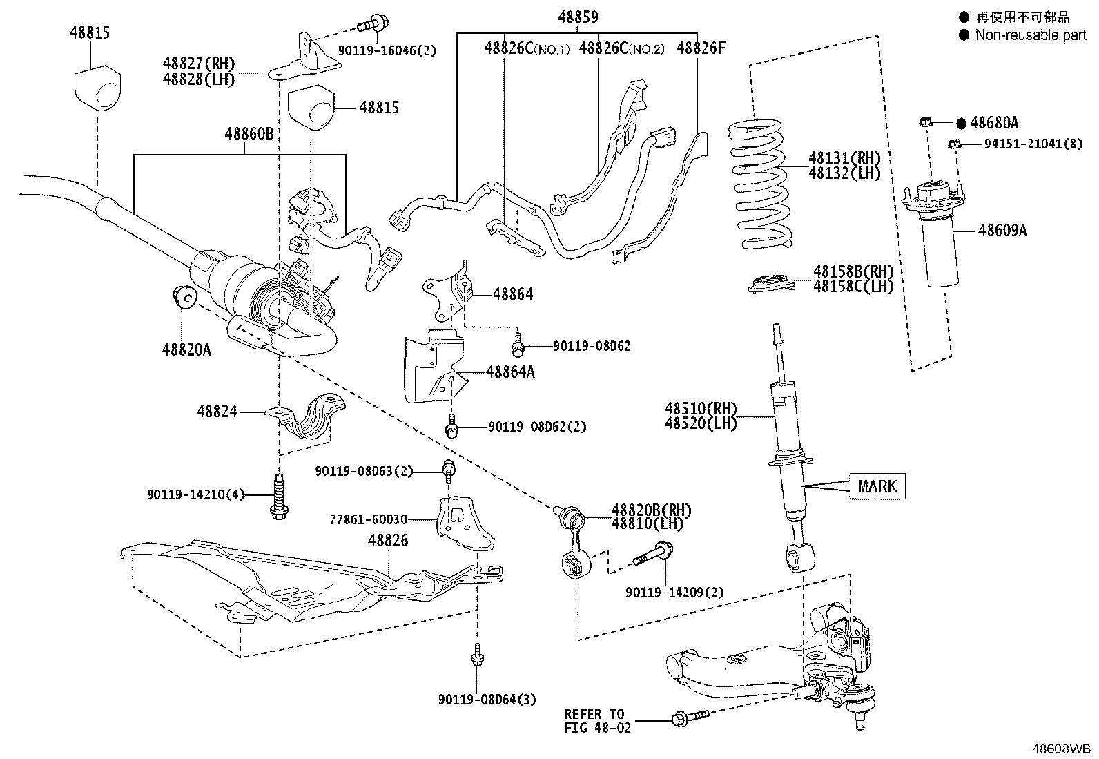 48131-0G150 SPRING, FRONT COIL, RH product image