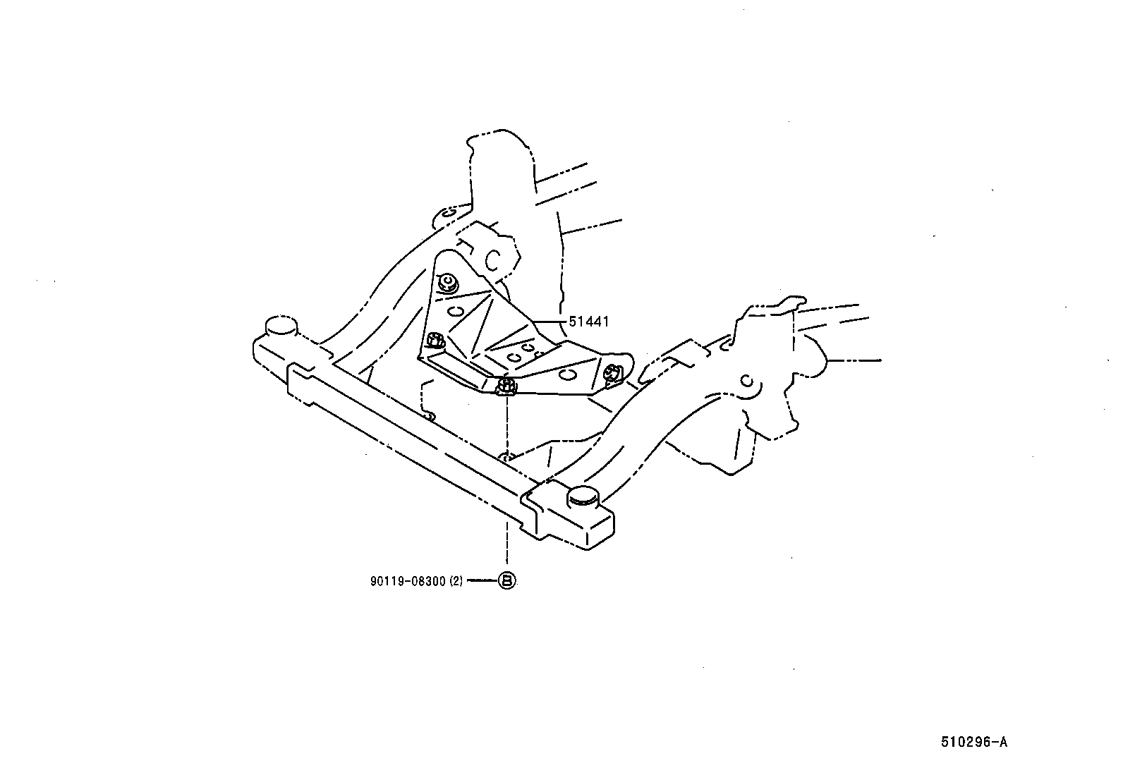 51441-35251 COVER, ENGINE UNDER, NO.1 product image