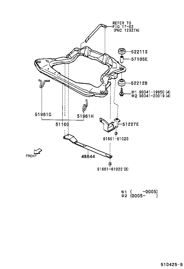 51001-97401 FRAME ASSY product image