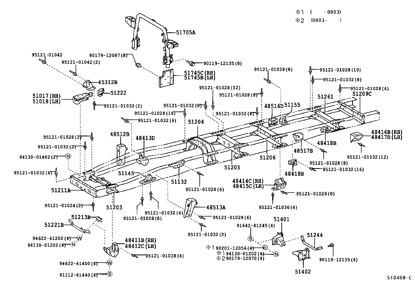 51001-37L72 FRAME SUB-ASSY product image