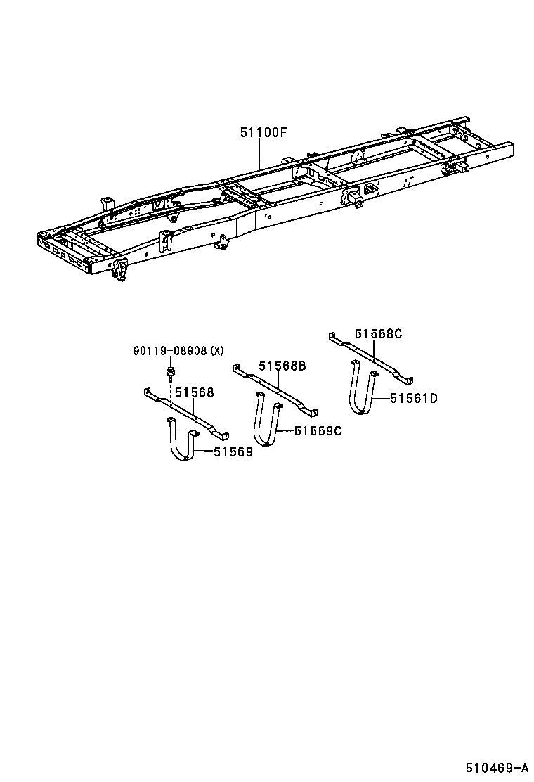 51001-37L72 FRAME SUB-ASSY product image