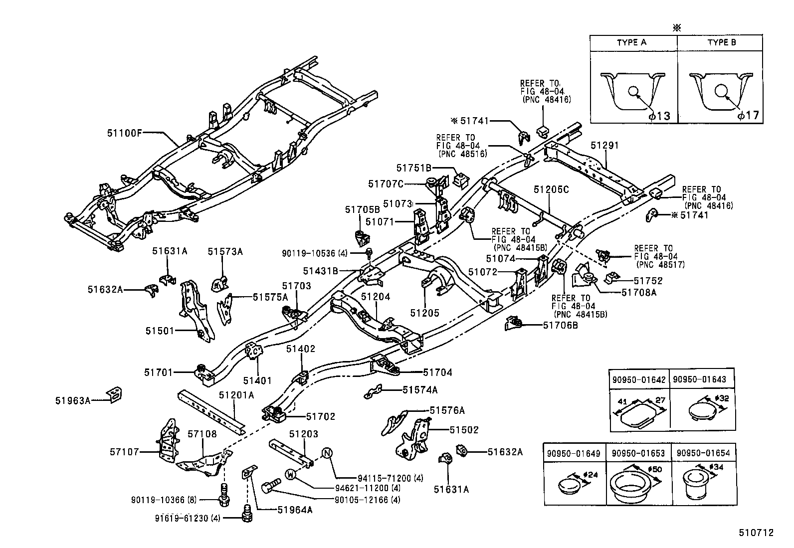 51002-3D331 FRAME SUB-ASSY product image