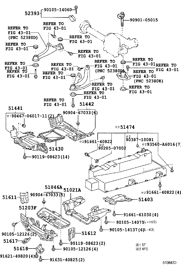 51406-26100 COVER, ENGINE UNDER, NO.2 product image