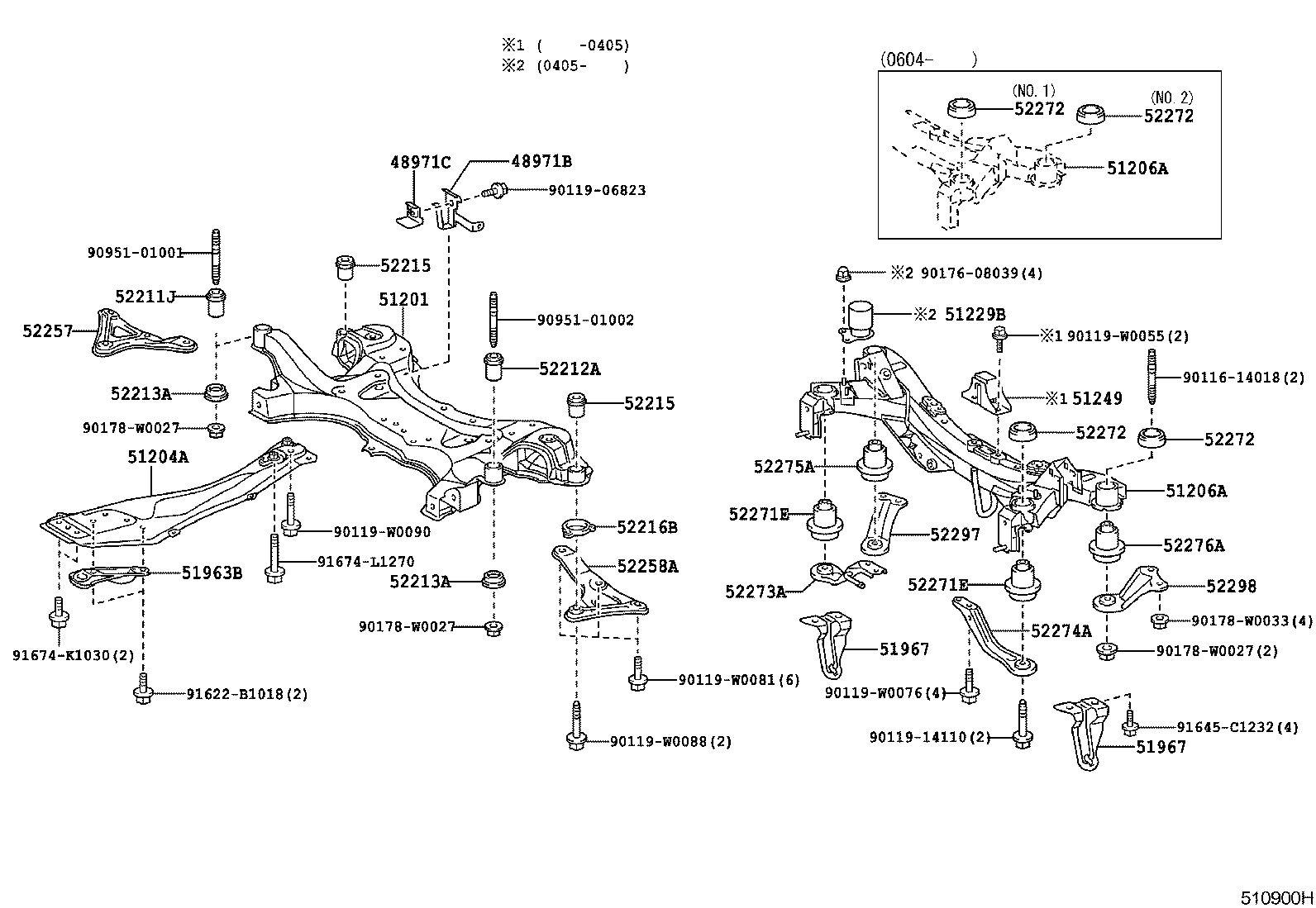 51441-05060 COVER, ENGINE UNDER, RH product image