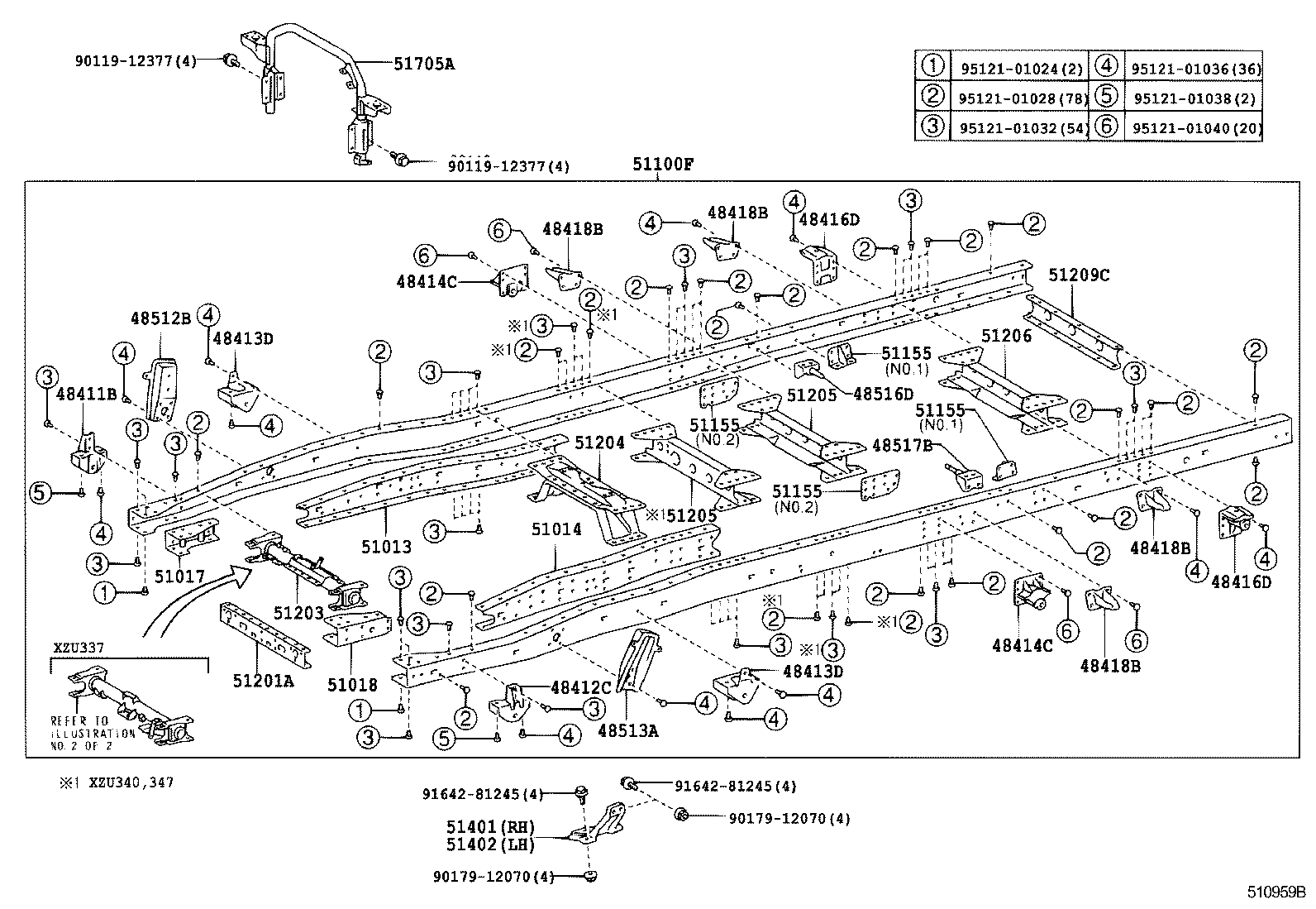 48412-37090 BRACKET, SPRING, NO.1 LH product image