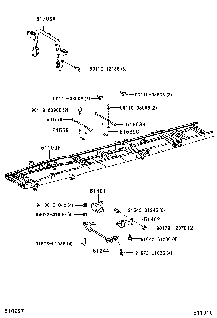 51001-37M60 FRAME SUB-ASSY product image