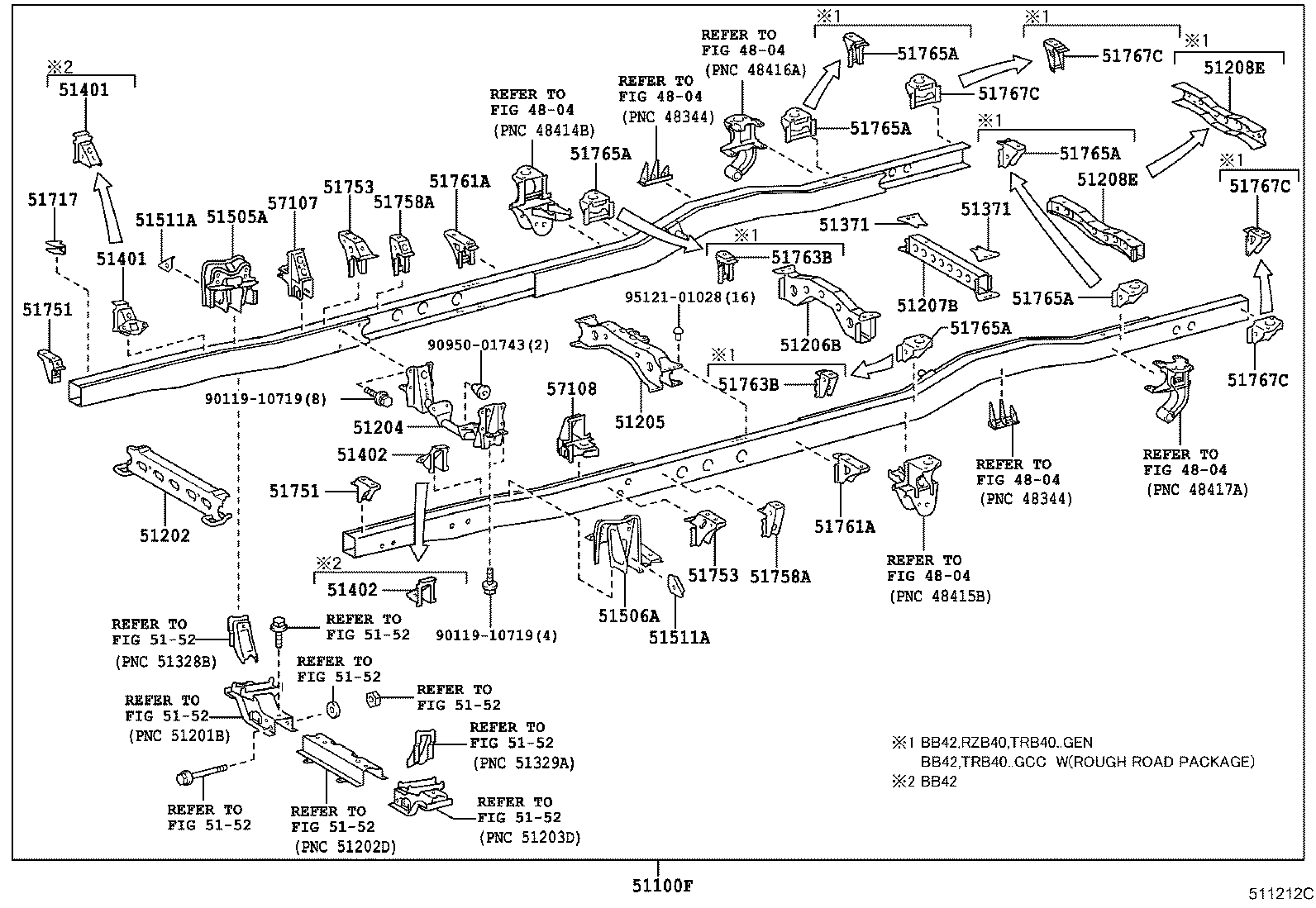 51001-36B30 FRAME SUB-ASSY product image