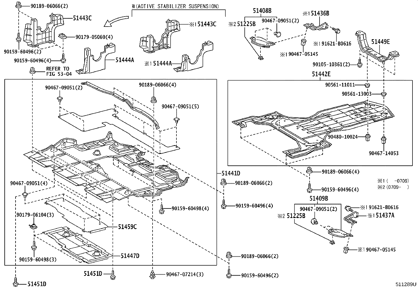 51100-30670 FRAME ASSY, FRONT product image