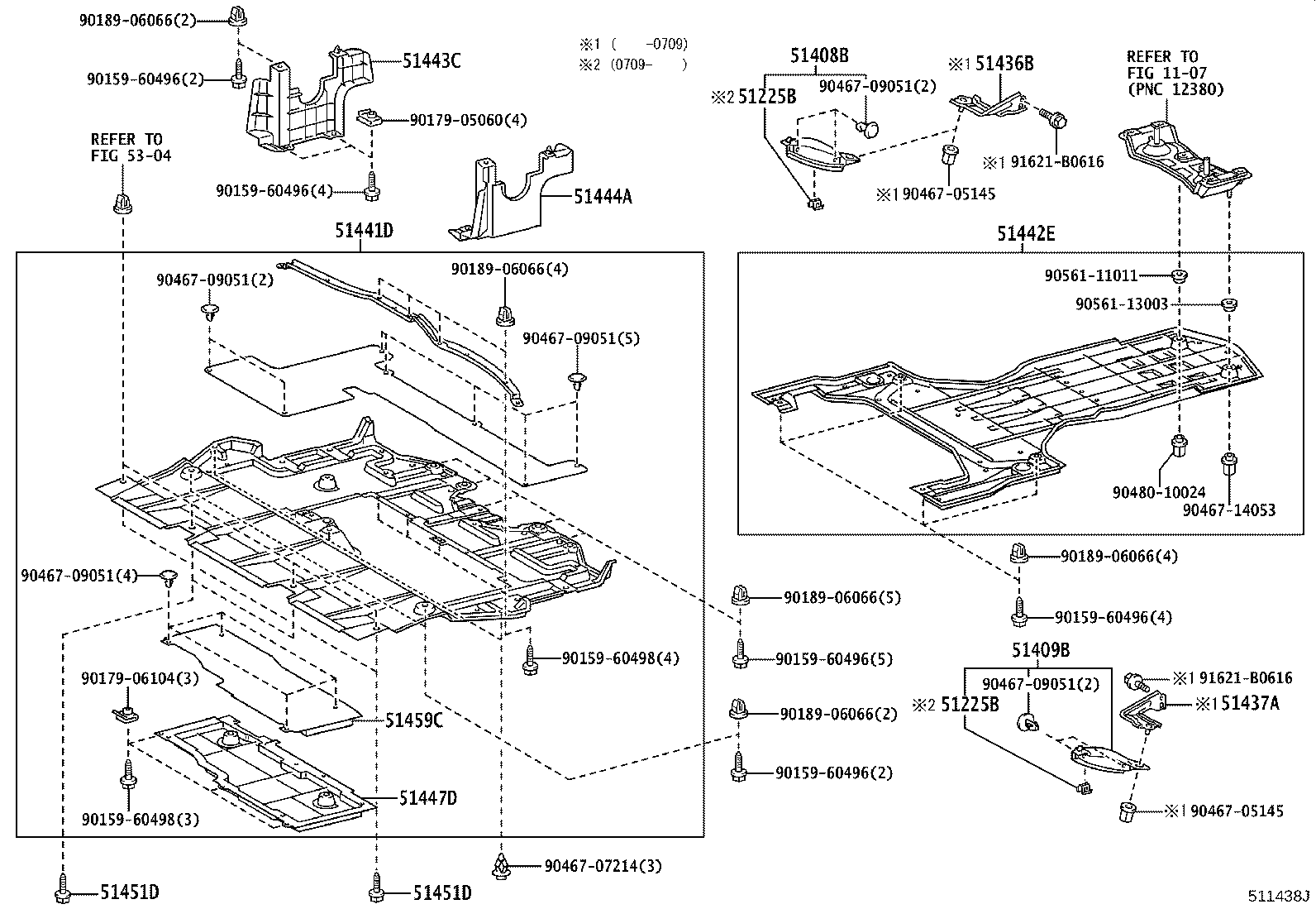 51442-30172 COVER, ENGINE UNDER, NO.2 product image