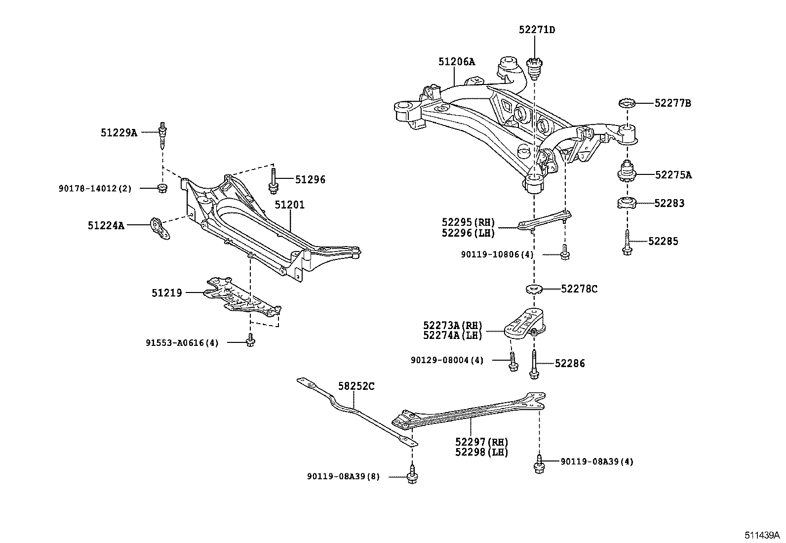 51442-30172 COVER, ENGINE UNDER, NO.2 product image