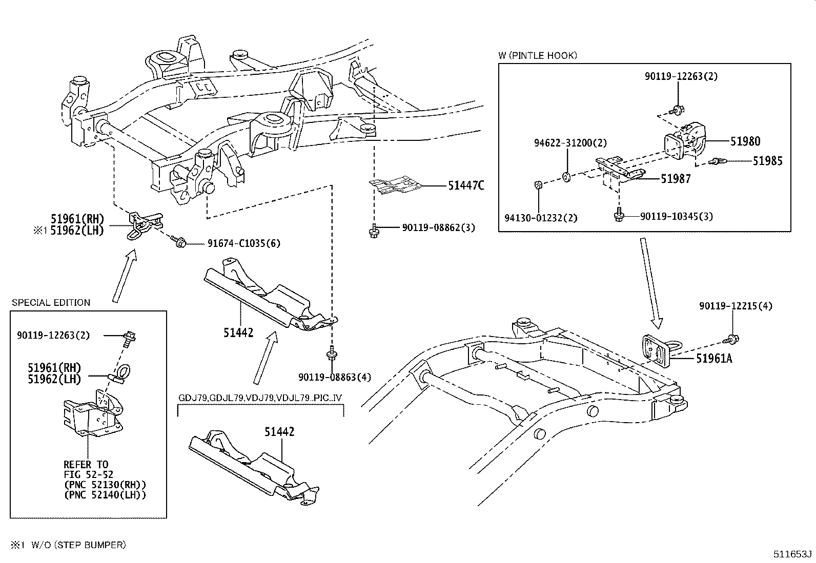 51442-60180 COVER, ENGINE UNDER, NO.2 product image