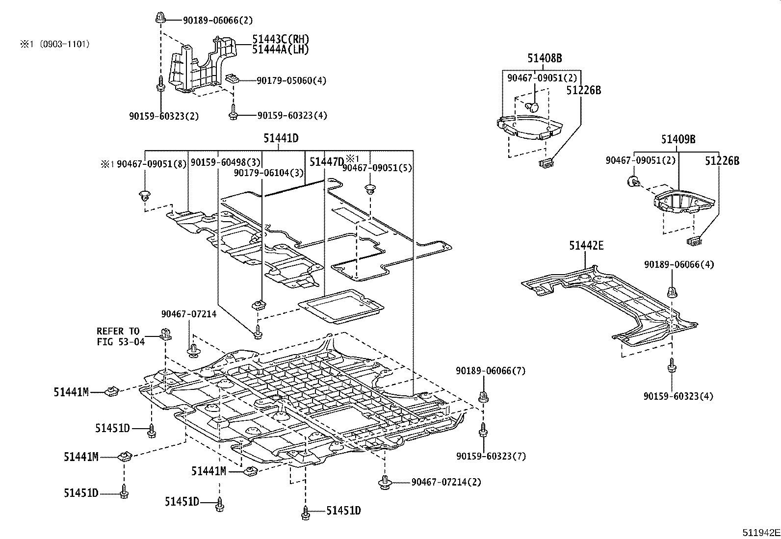 51410-30080 COVER, ENGINE UNDER product image
